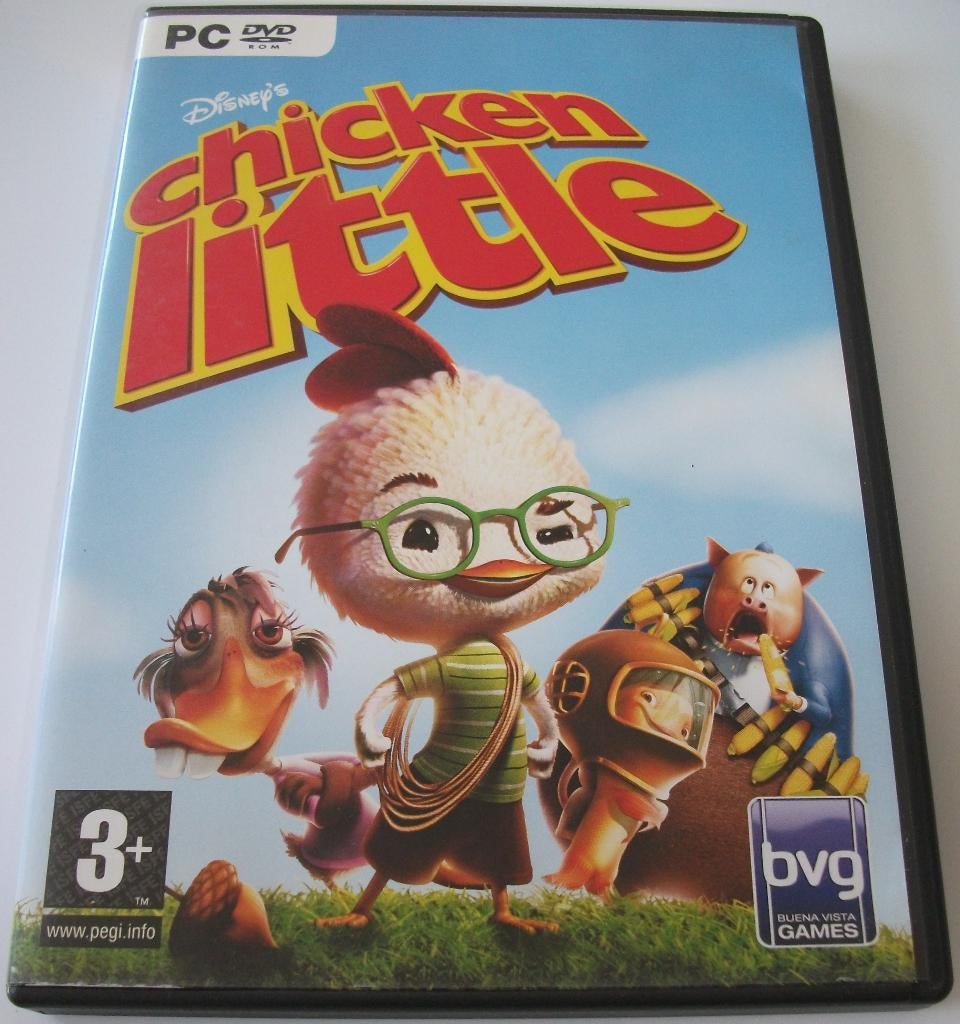 PC Game *** CHICKEN LITTLE *** Walt Disney, Avontuur en Actie, Gebruikt, 1 speler, Ophalen of Verzenden
