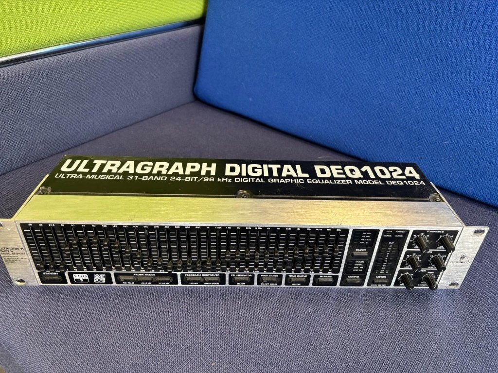 Behringer Ultragraph Digital DEQ1024 Equalizer, Ophalen, Gebruikt, Equalizer