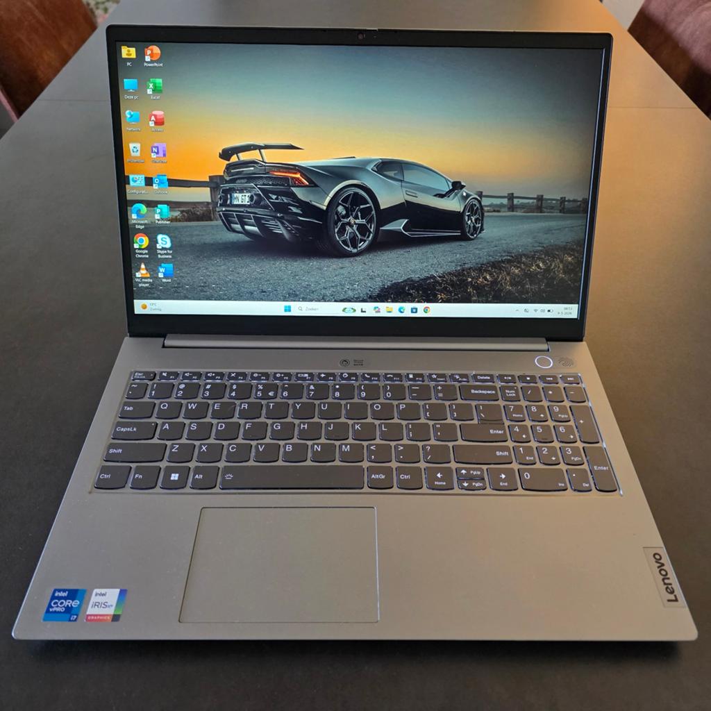 Lenovo Laptop Core i7 12GEN / 40GB Ram/ 512GB SSD/ ZGAN, Computers en Software, Windows Laptops, Zo goed als nieuw, 15 inch, SSD