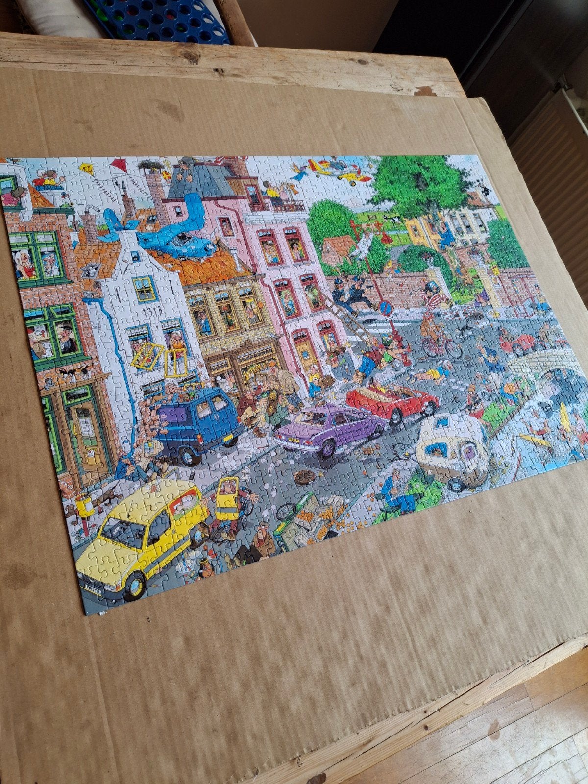 Jan van Haasteren Comic Puzzel 1000 stukjes - Vrijdag de 13e, Kinderen en Baby's, Speelgoed | Kinderpuzzels, Ophalen of Verzenden
