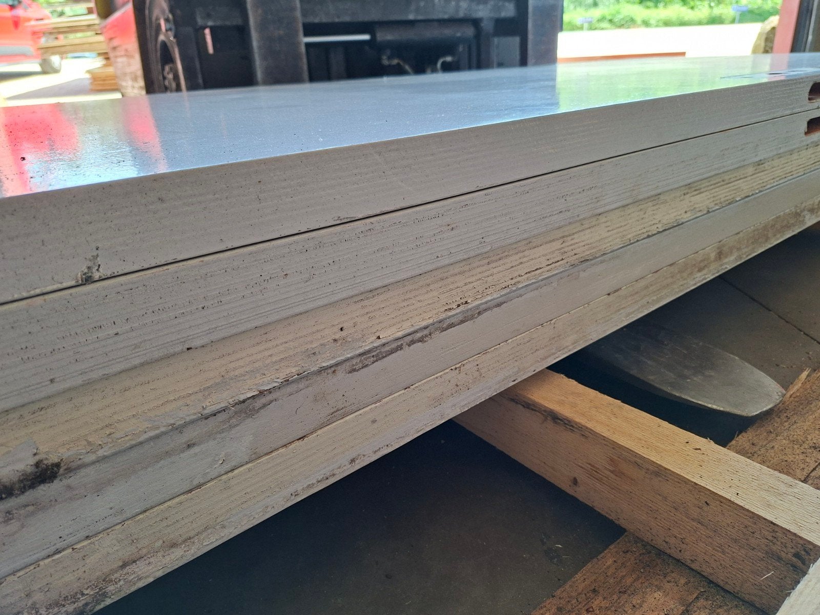 Multiplex deuren platen, 40mm, Tuin en Terras, Palen, Balken en Planken, Ophalen, Minder dan 180 cm, Planken