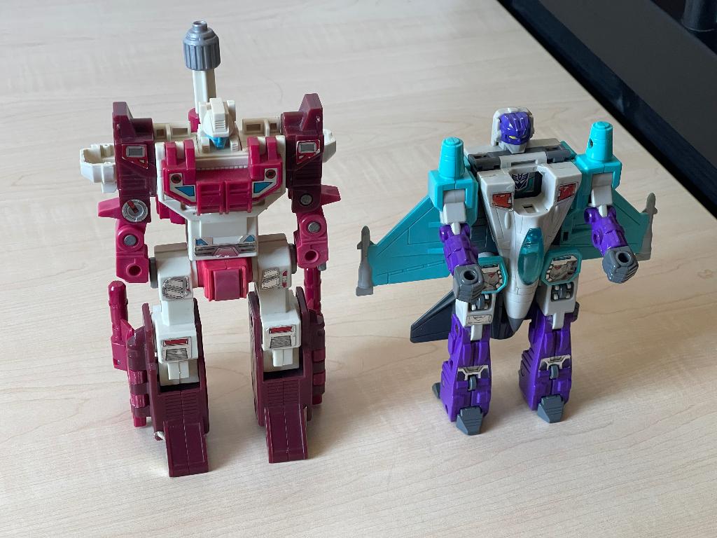 Transformers G1 Dreadwind en Scattershot (1987/1988), Verzamelen, Transformers, G1, Ophalen of Verzenden, Gebruikt, Decepticons