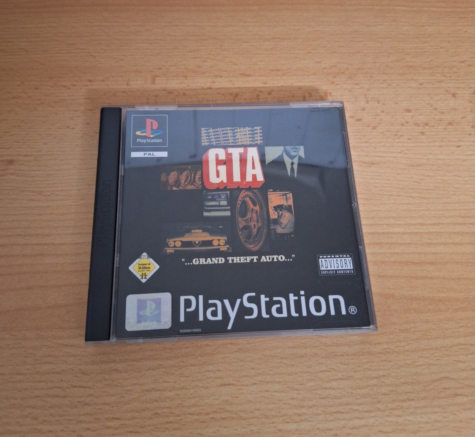 Grand Theft Auto (GTA) PS1 - Klassieke Actie Game, Avontuur en Actie, Gebruikt, 1 speler, Eén computer