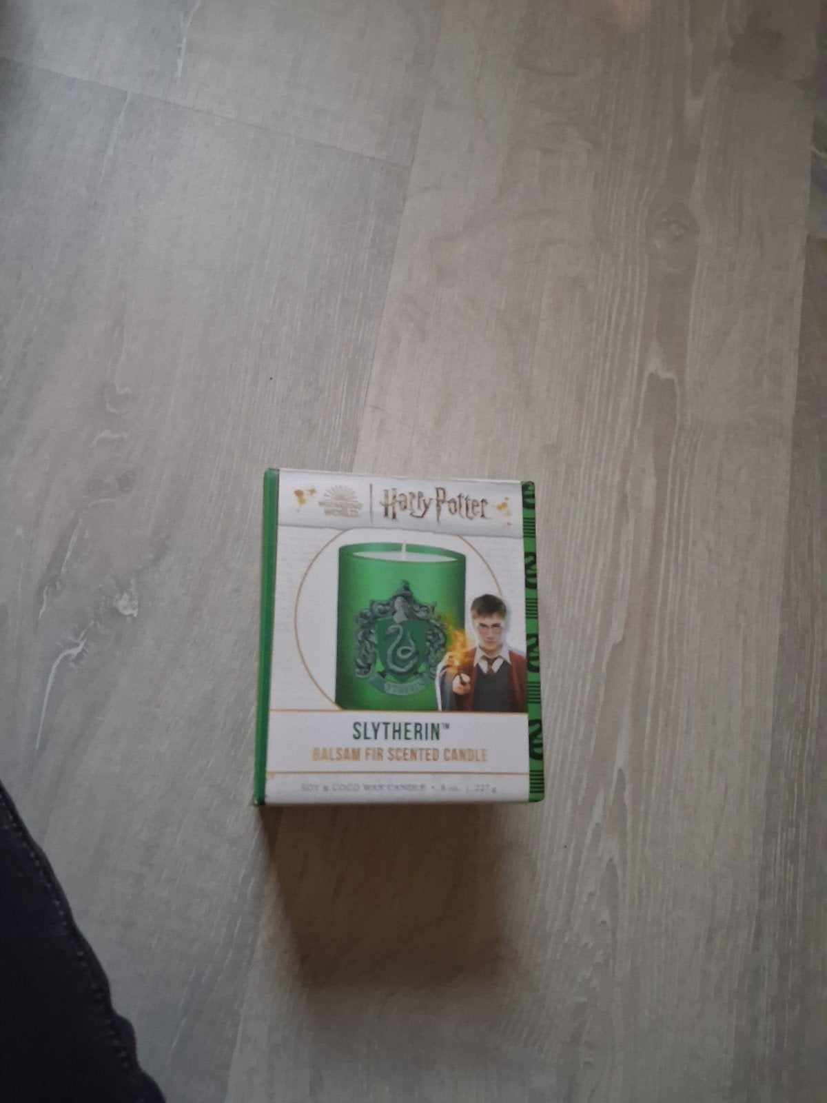 Harry Potter Slytherin Balsam Fir Geurkaars, Ophalen, Nieuw, Groen