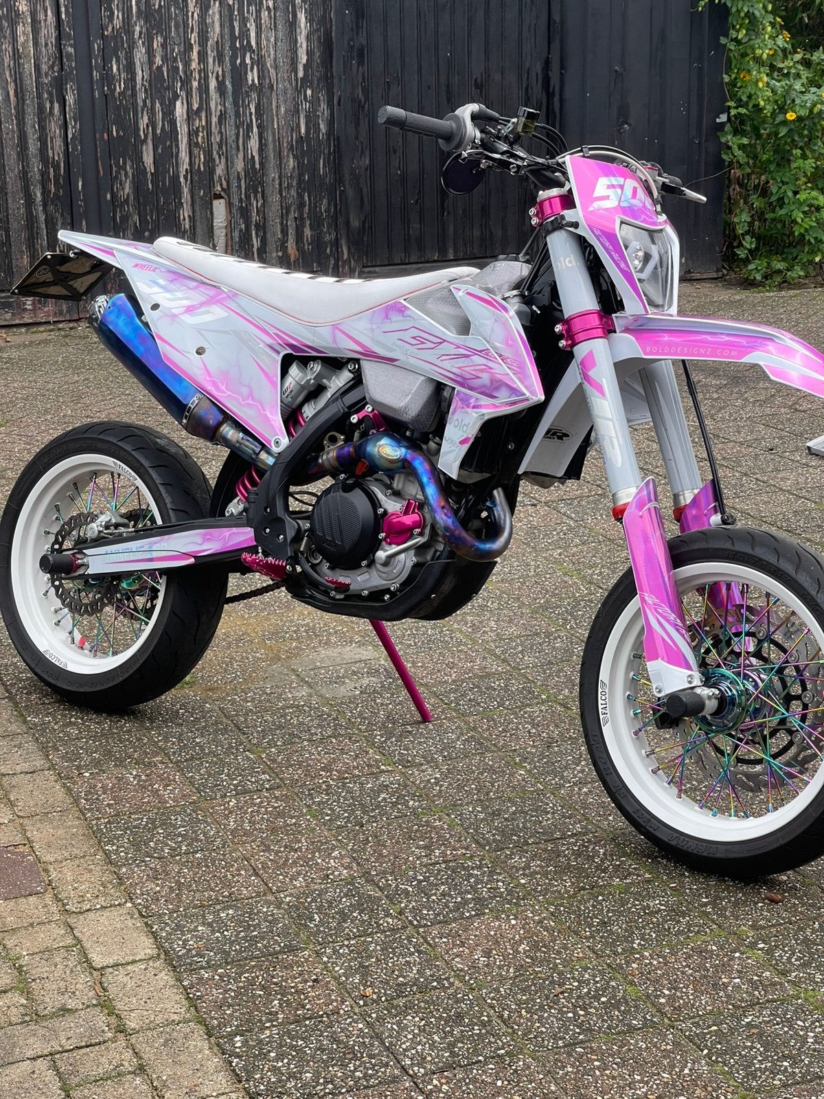 Originele FMF Uitlaat KTM EXC SX, Ophalen of Verzenden, Gebruikt