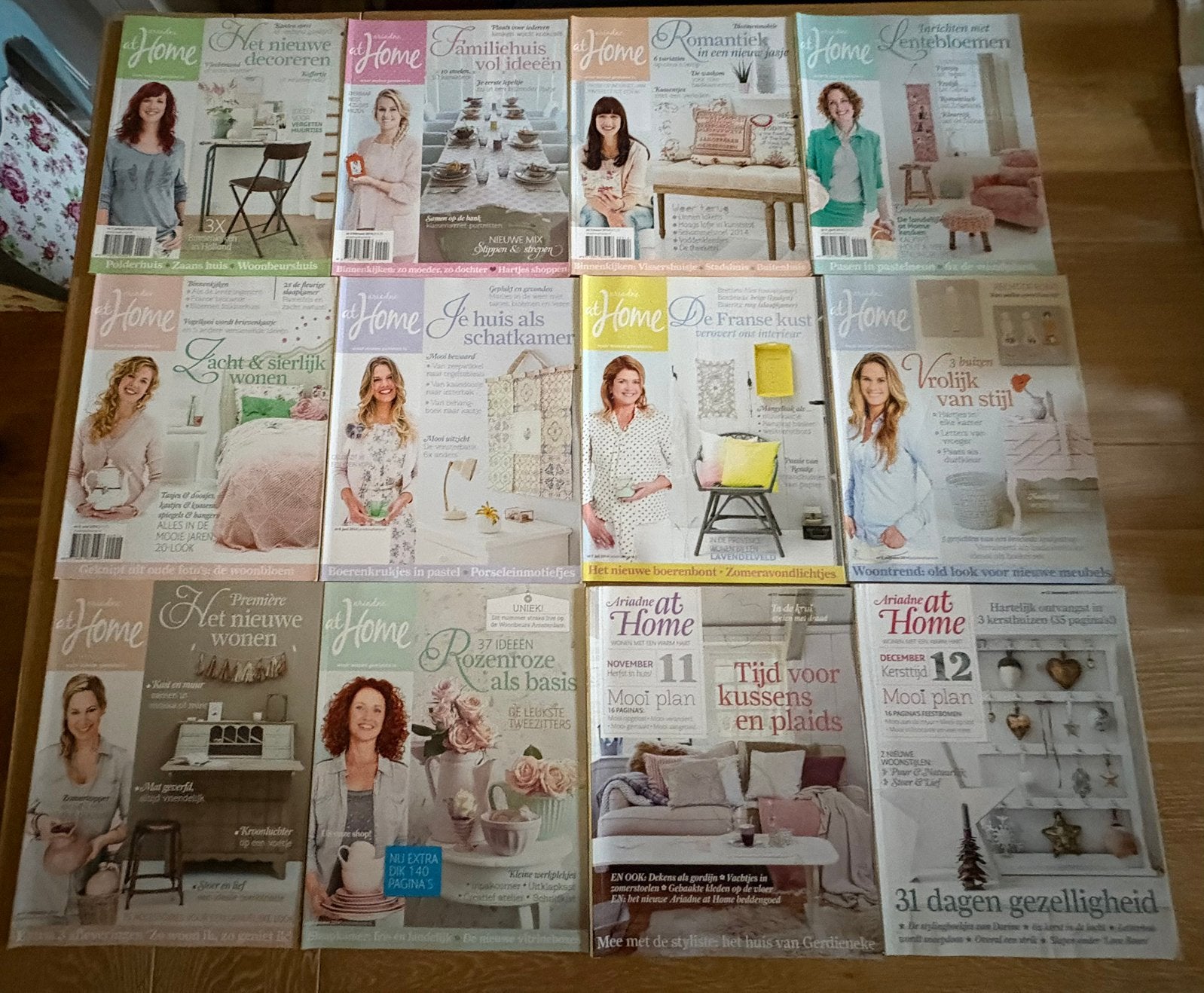 Ariadne at Home tijdschriften 12 stuks, Boeken, Ophalen of Verzenden, Zo goed als nieuw, Overige typen