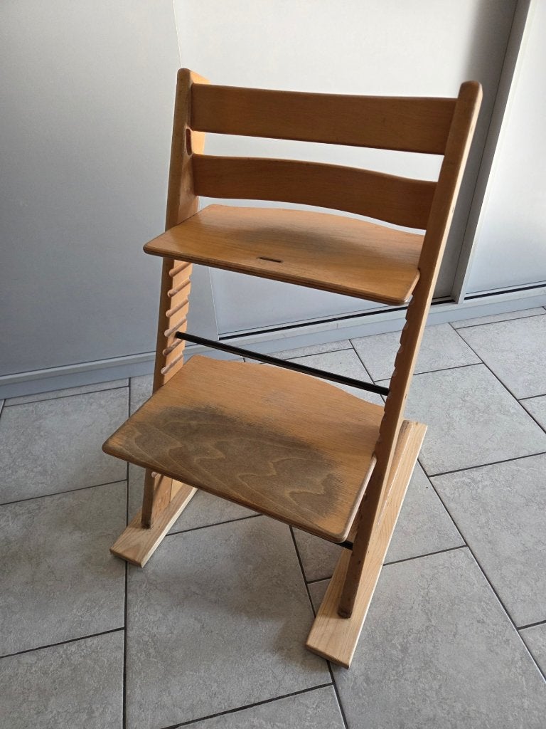 Stokke trip trap stoel, triptrap kinderstoel meegroeistoel 2, Ophalen, Gebruikt, Meegroeistoel