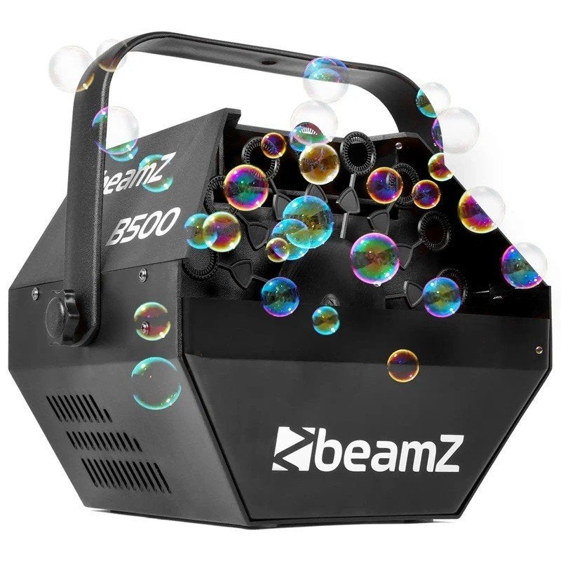 NIEUWSTAAT! BeamZ B500 bellenblaasmachine + vloeistof, Ophalen of Verzenden, Zo goed als nieuw, Overige typen, Overige
