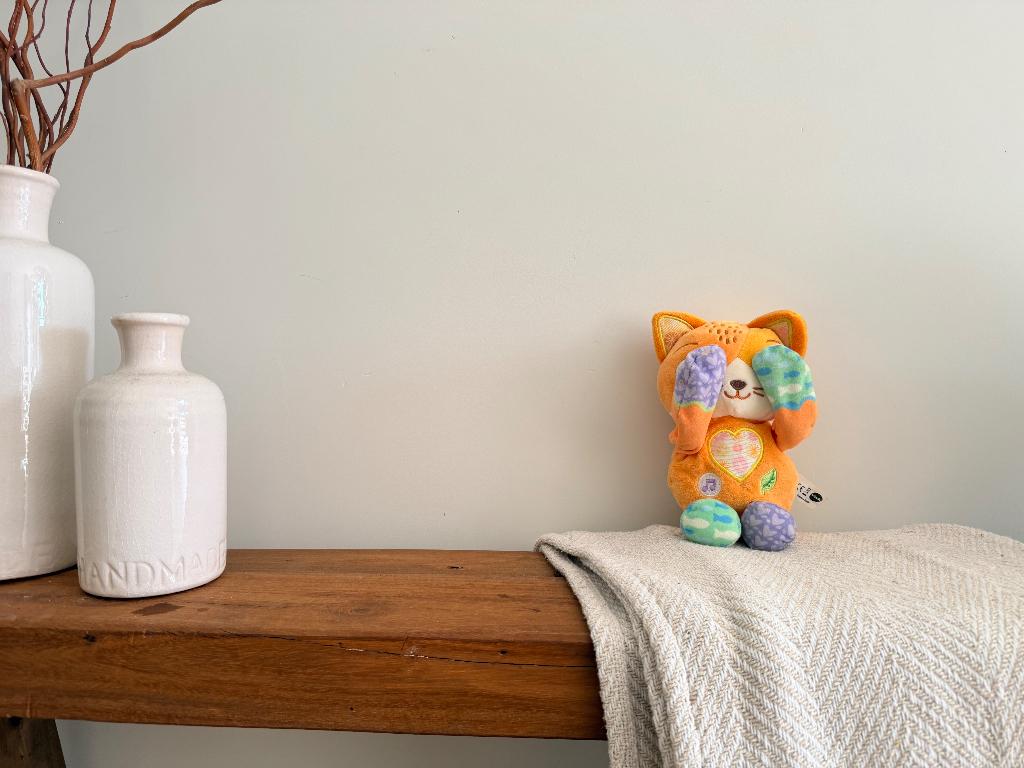 Vtech kiekeboe katje, Ophalen of Verzenden, Zo goed als nieuw, 6 maanden tot 2 jaar