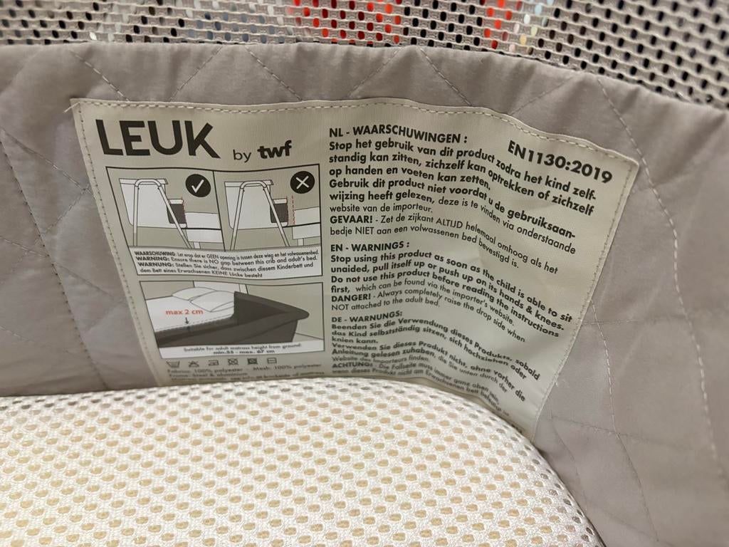 Leuk by twf co-sleeper, Ophalen, Gebruikt, Wieg