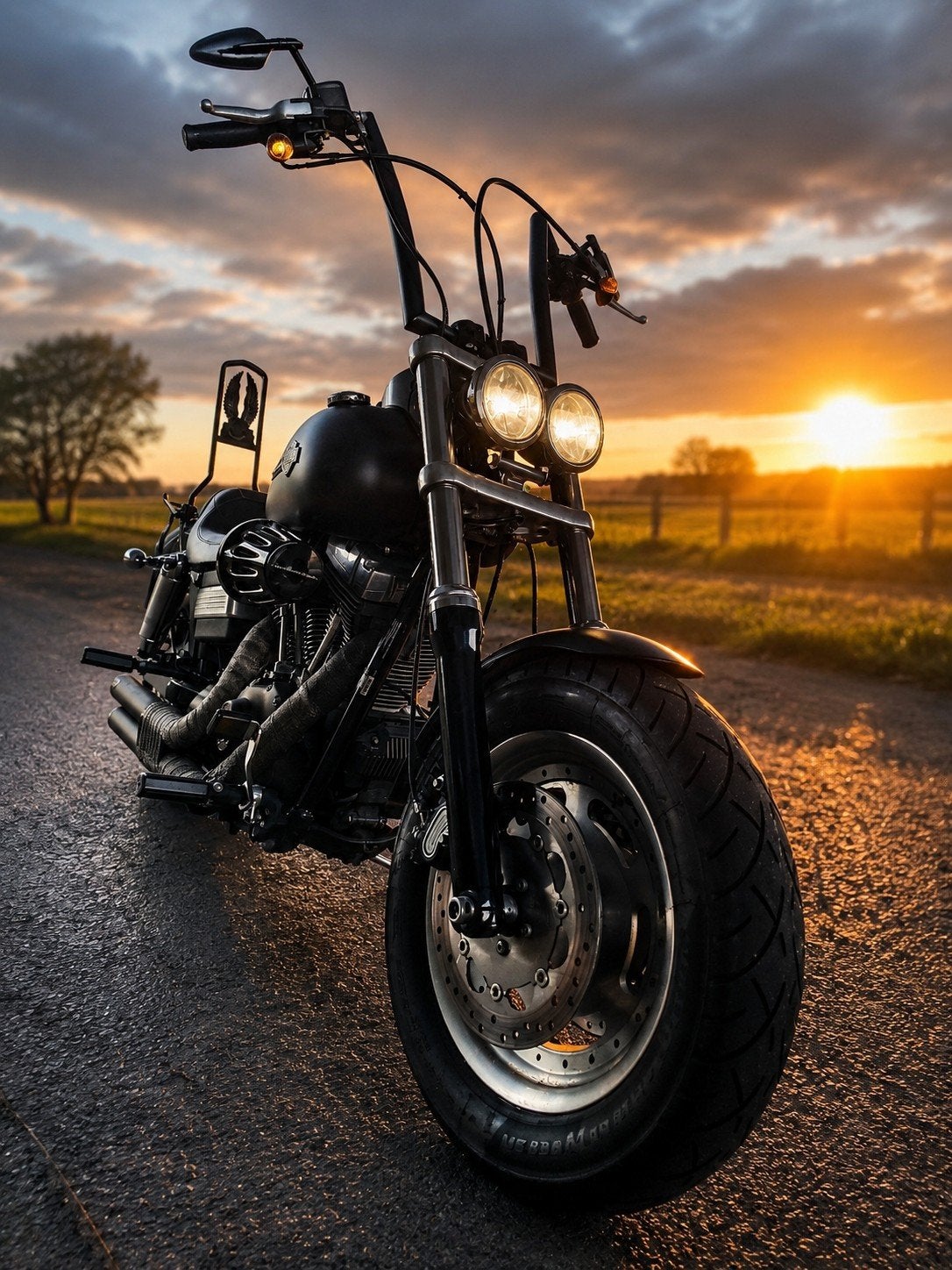 Harley-Davidson FatBob 2011 HD5 inruilen mogelijk, Particulier, Chopper