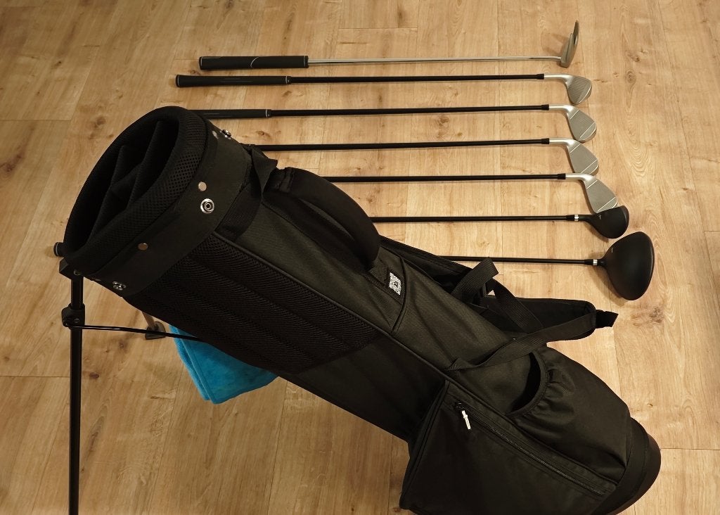 Inesis 100 Golf Club Set – 7 Clubs + Stand Bag –Right-Handed, Ophalen, Zo goed als nieuw, Club