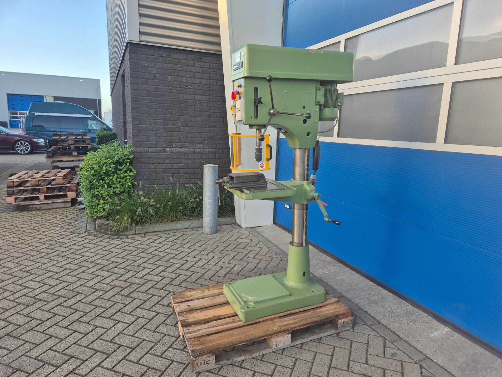 ALZMETALL AB-3E Kolomboormachine in zeer nette staat!, Duitsland, Variabele snelheid, Info@bolkmachinehandel.nl, Ophalen of Verzenden