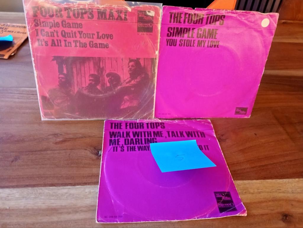 The Four Tops - Diverse Singles, Cd's en Dvd's, Vinyl Singles, Ophalen of Verzenden