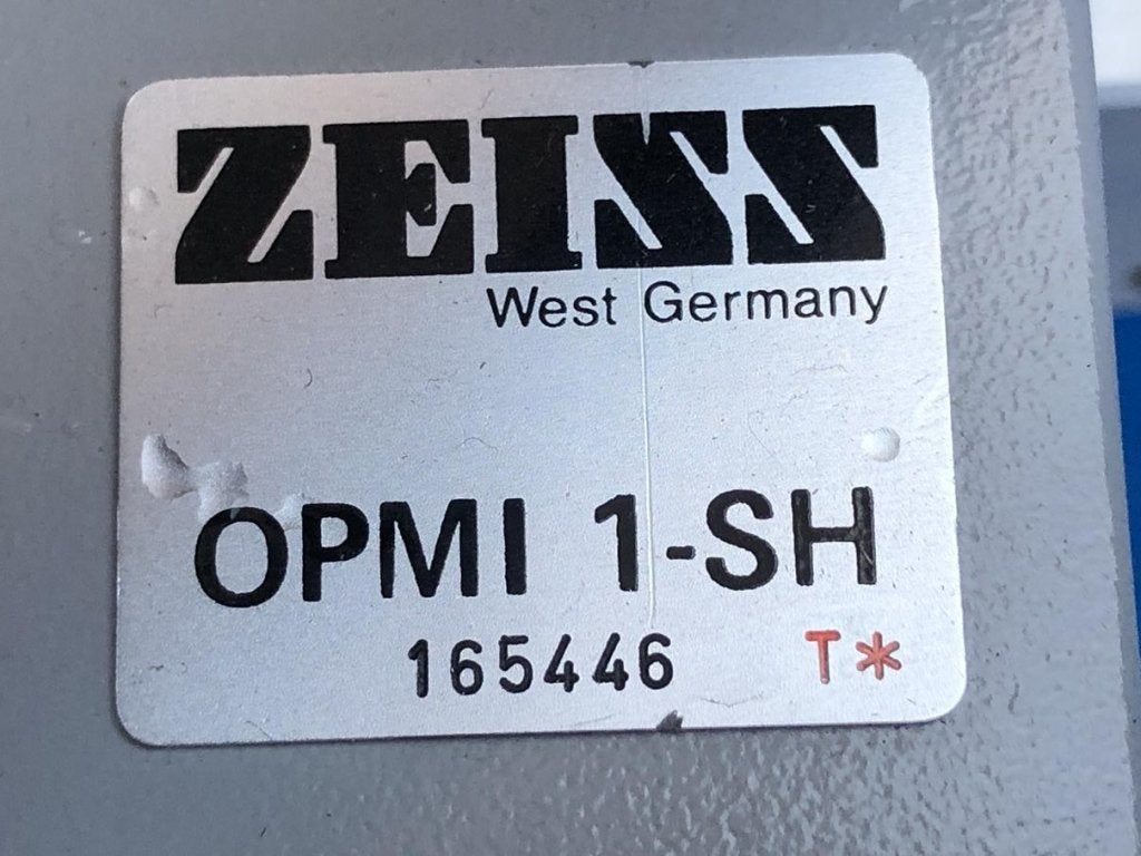 Operatie microscoop Zeiss OPMI 1 SH, Niet ingevuld, Niet ingevuld, Niet ingevuld