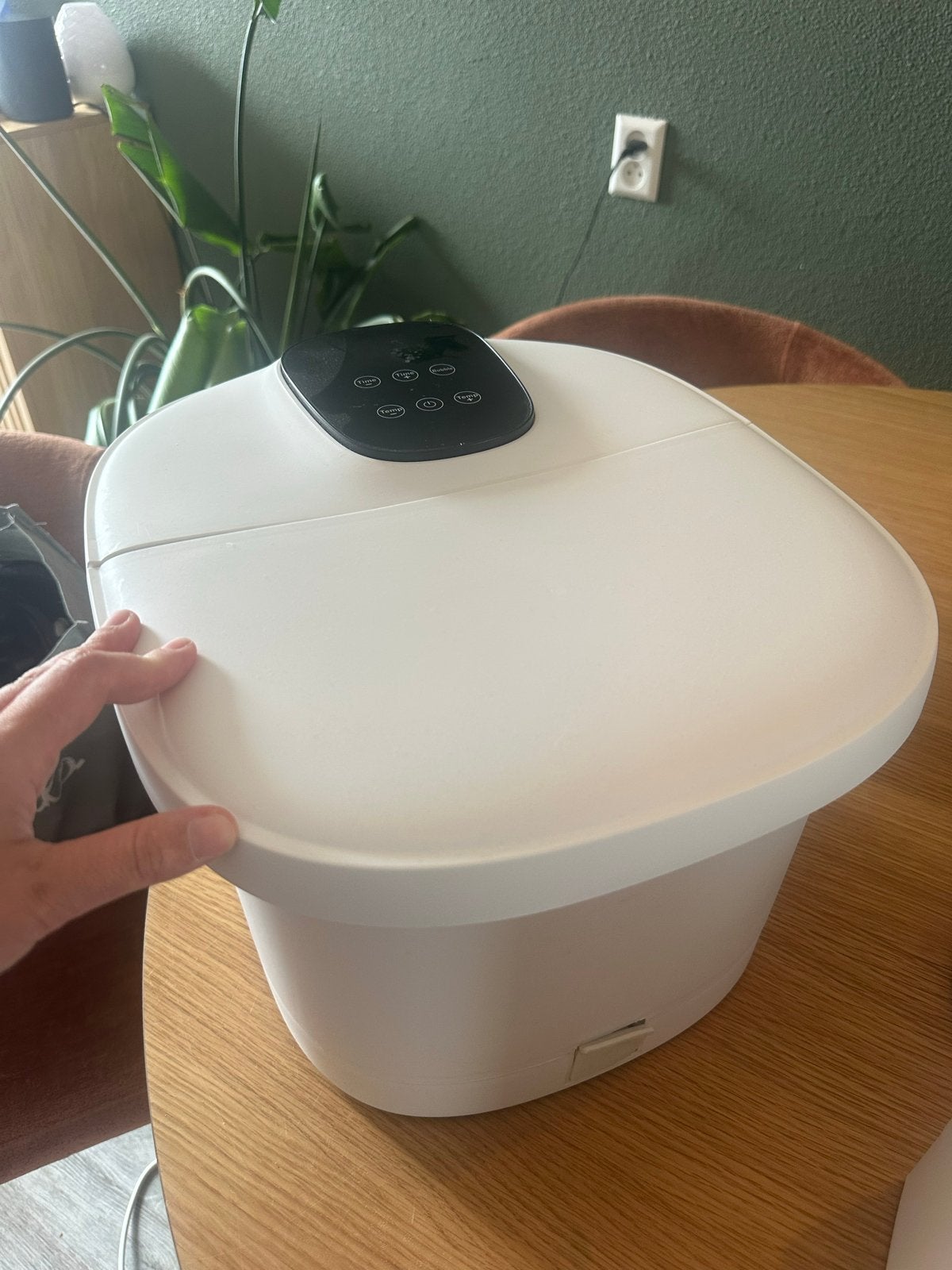 Voetenbad met massage en verwarming, Ophalen of Verzenden, Zo goed als nieuw, Hand- en Voetverzorging