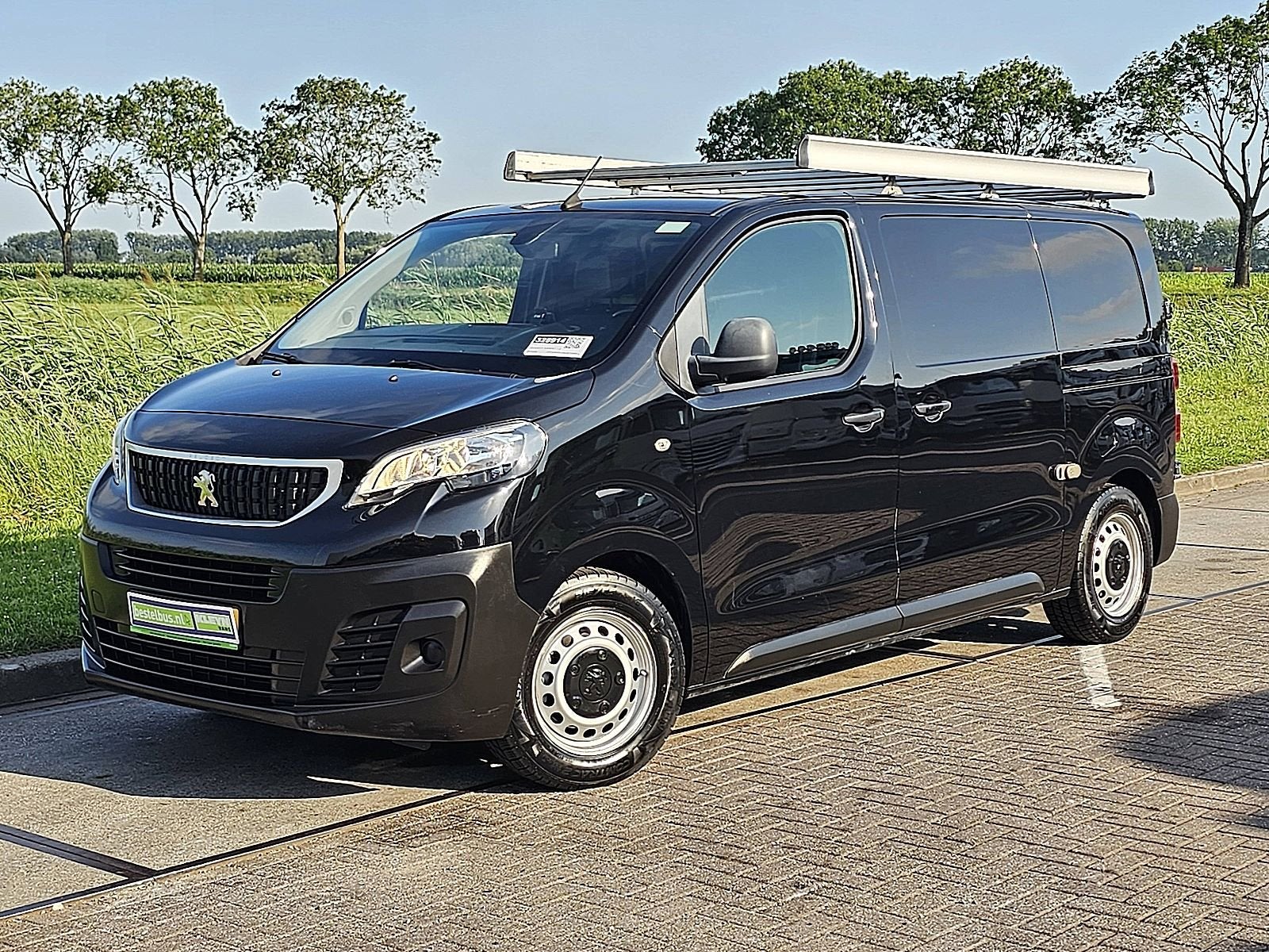 PEUGEOT EXPERT 1.6 ac 3-zits euro6, Voorwielaandrijving, Gebruikt, Euro 6, Zwart