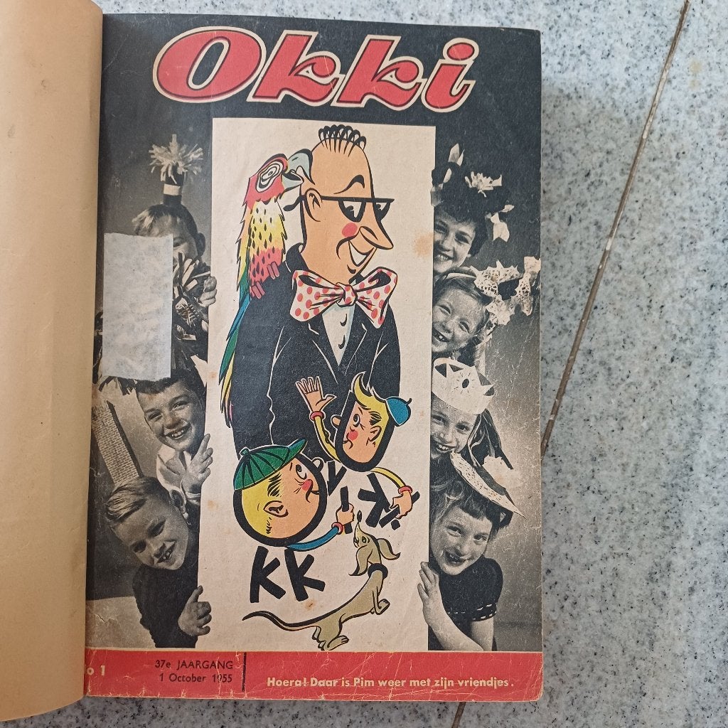 Jaargang Okki 1955/56, Boeken, Verzenden, Gelezen, Overige typen
