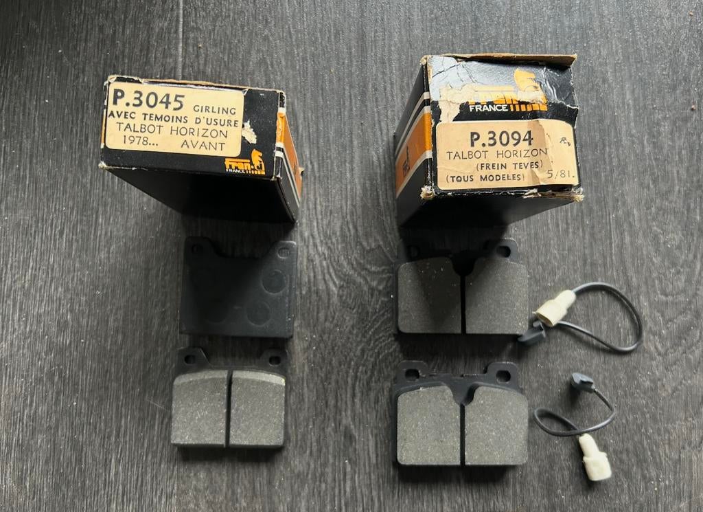 Remblokken Talbot Horizon, Auto-onderdelen, Ophalen of Verzenden, Nieuw