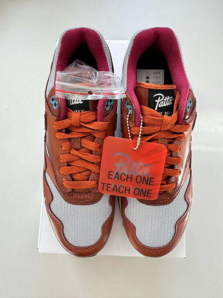 Nike Air Max 1- Patta Waves Dark Russet, Ophalen of Verzenden, Nieuw, Bruin