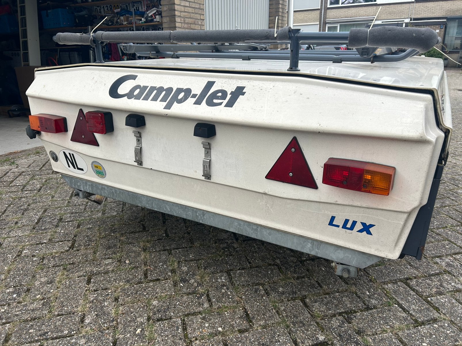 Camplet Apollo Lux / zeer net galvanized onderstel, Ophalen, Gebruikt