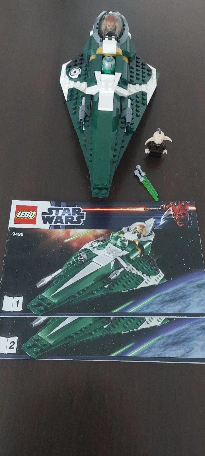 Lego Star Wars 9498 Saesee Tiin's Jedi Starfighter compleet, Kinderen en Baby's, Speelgoed | Duplo en Lego, Ophalen of Verzenden