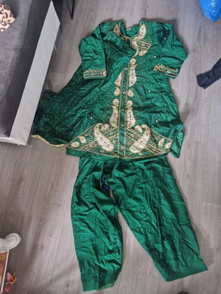 Salwar kameez, Kleding | Dames, Maat 38/40 (M), Overige typen, Ophalen of Verzenden, Zo goed als nieuw