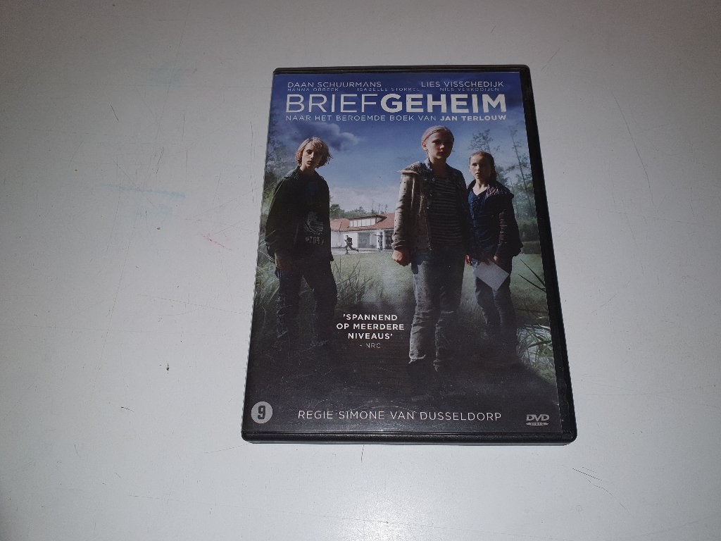 DVD Briefgeheim - Daan Schuurmans - Jan Terlouw - Nieuwstaat, Vanaf 9 jaar, Ophalen of Verzenden, Zo goed als nieuw, Film