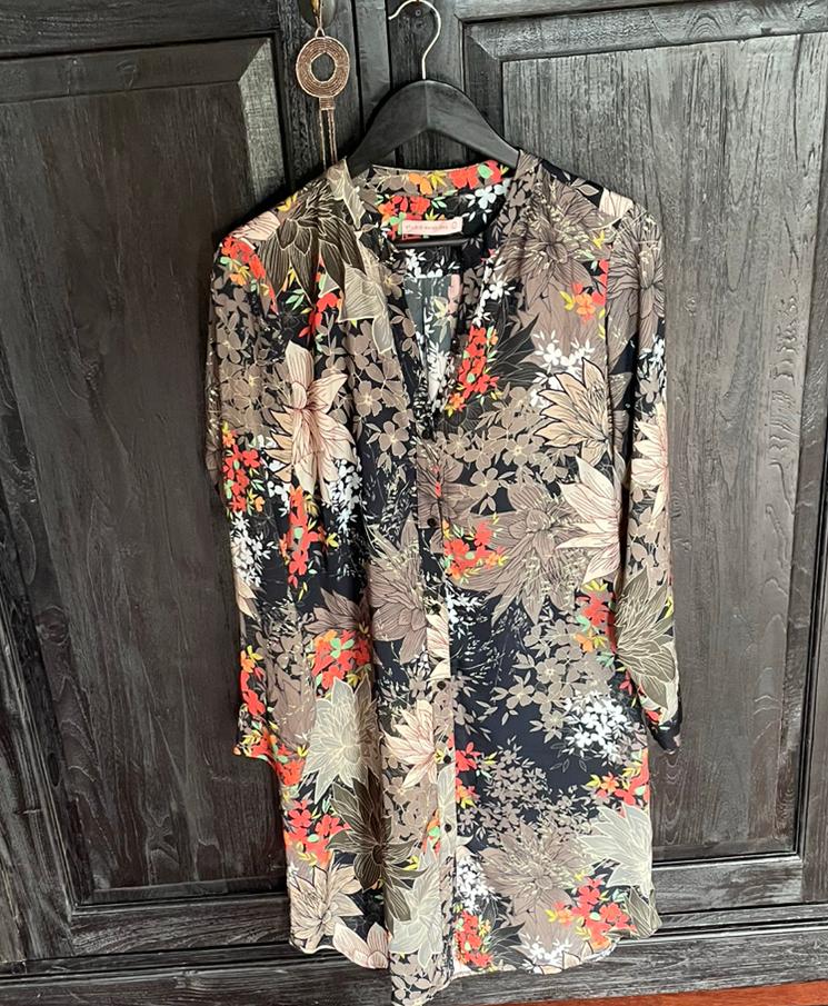 Studio Anneloes Jurk Maat L, Kleding | Dames, Jurken, Ophalen of Verzenden, Zo goed als nieuw, Maat 42/44 (L), Onder de knie