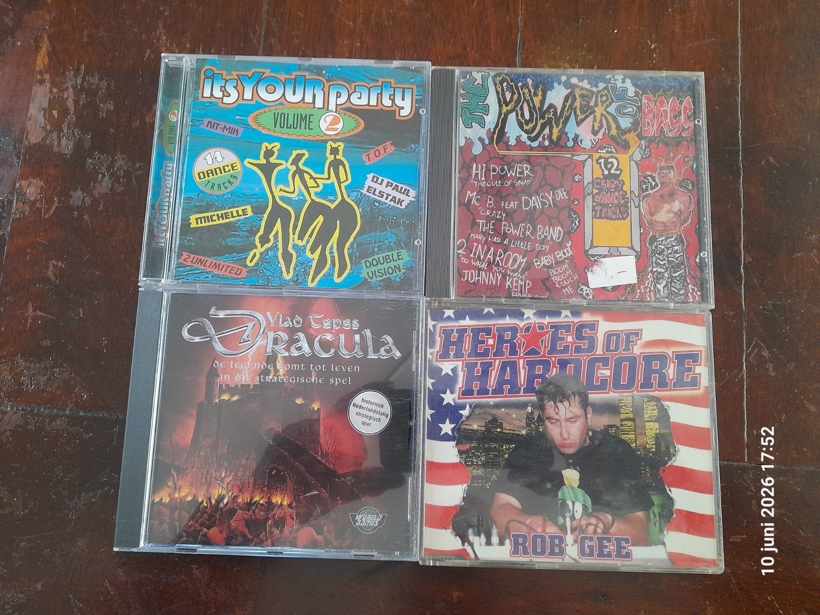 Gave Retro Dance & Game Set (o.a. Rob Gee, Power of Bass, PC, Ophalen of Verzenden, Gebruikt