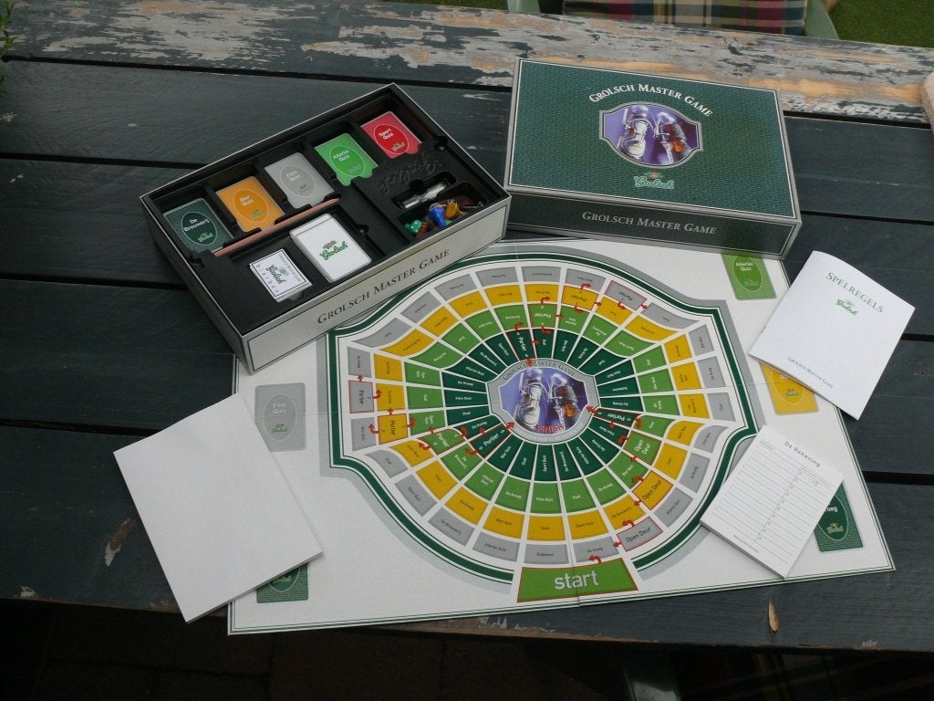 Grolsch master game als nieuw, Ophalen of Verzenden, Zo goed als nieuw