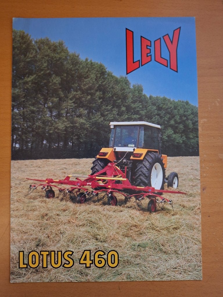 Folder Lely Lotus 460 schudder Nederlandstalig, Boeken, Ophalen of Verzenden, Gelezen, Tractor en Landbouw