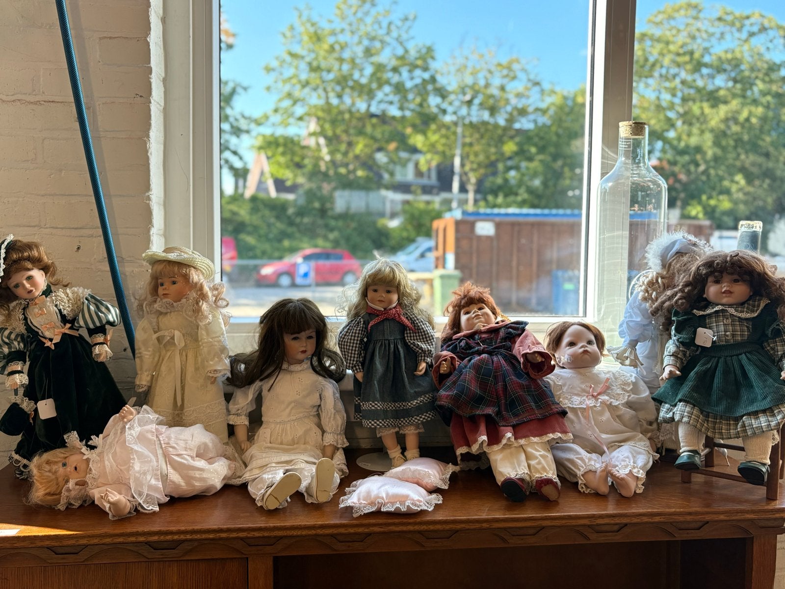 Diverse poppen - Vintage en modern, Ophalen, Gebruikt, Pop