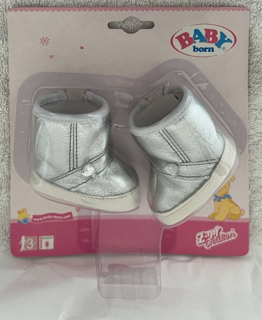 Baby born laarsjes nieuw in de verpakking!!, Ophalen of Verzenden, Nieuw, Babypop