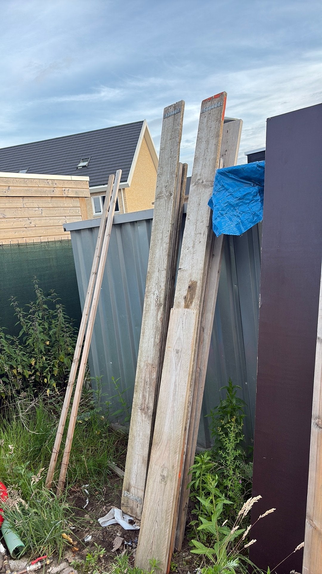 Steigerplanken, Ophalen, Gebruikt, 25 tot 50 mm, Plank