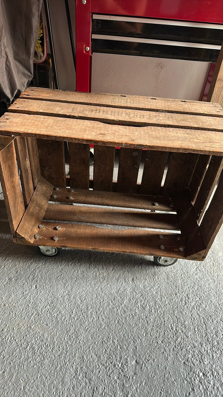 Houten kratje, Doe-het-zelf en Verbouw, Kratten en Dozen, Ophalen of Verzenden, Zo goed als nieuw