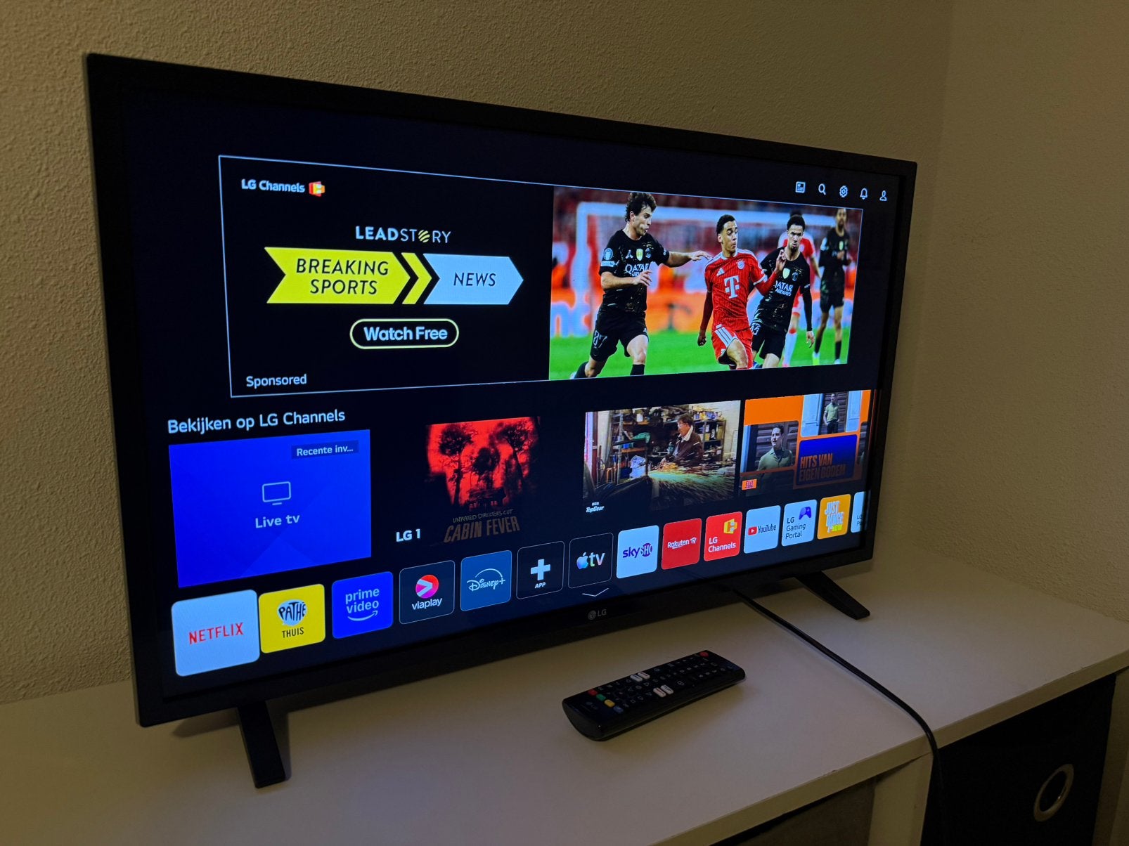 LG Smart TV - 32 inch (2022), Ophalen, LED, 50 Hz, 80 tot 100 cm