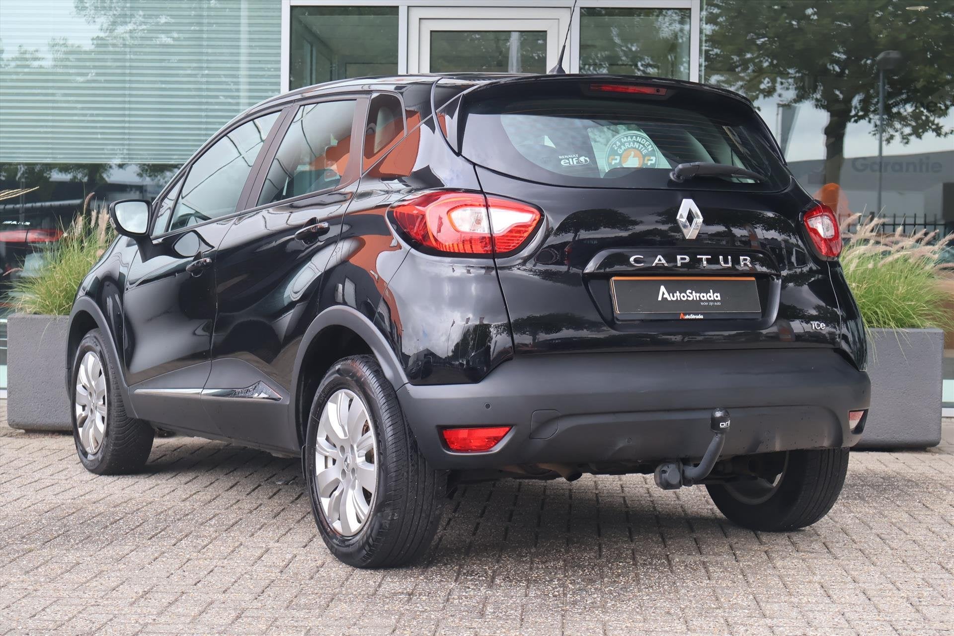 Renault Captur 0.9 Limited | Trekhaak | Airco | Navi | Cruis, Keurmerk '100% Onderhouden', 898 cc, Stof, Gebruikt