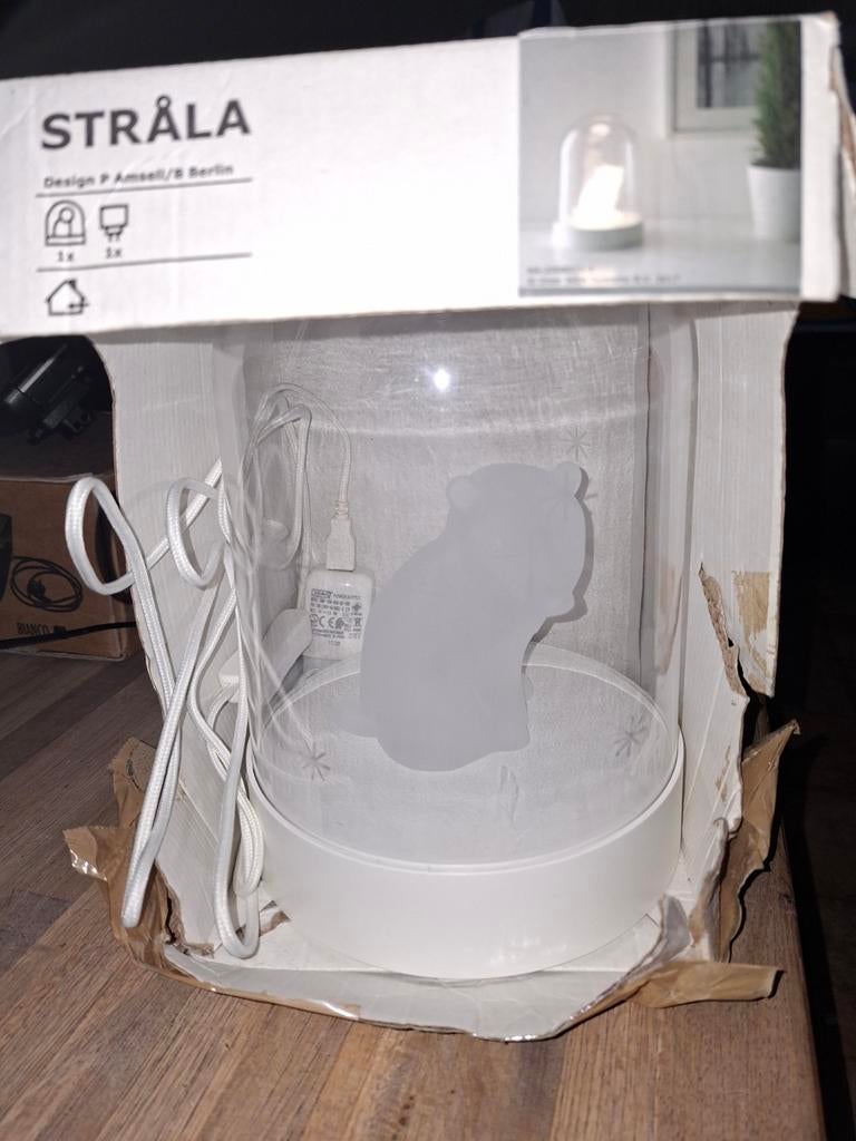 Ikea strala lamp, Huis en Inrichting, Ophalen of Verzenden, Gebruikt, Kunststof, Minder dan 50 cm