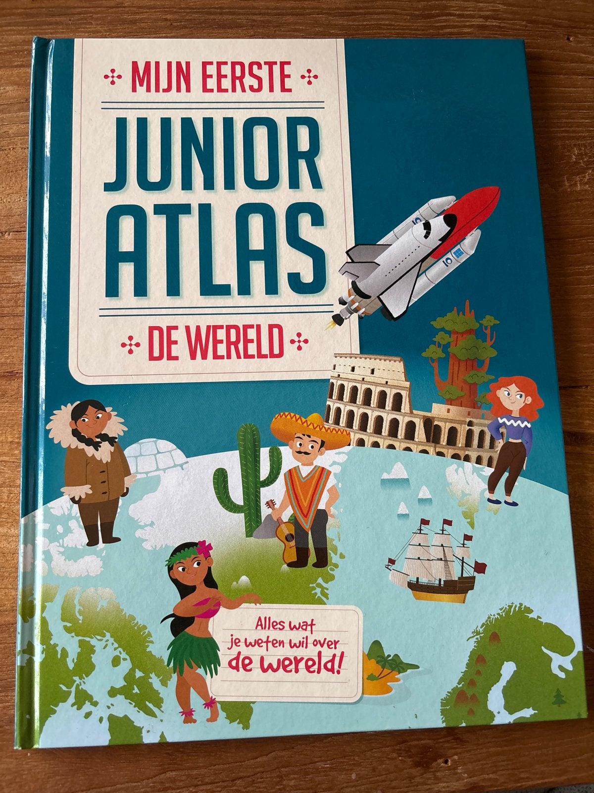 Mijn Eerste Junior Atlas - De Wereld, Boeken, Atlassen en Landkaarten, Overige atlassen, 2000 tot heden, Ophalen of Verzenden
