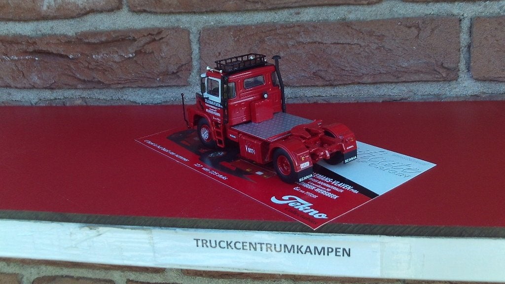Tekno  Scania  141  Torpedo  van  Dellemans., Ophalen of Verzenden, Nieuw, Bus of Vrachtwagen, Tekno