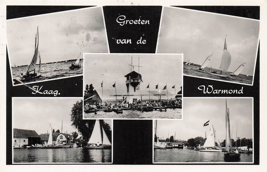 703-340-001 Kaag Warmond, Verzenden, Voor 1920, Zuid-Holland