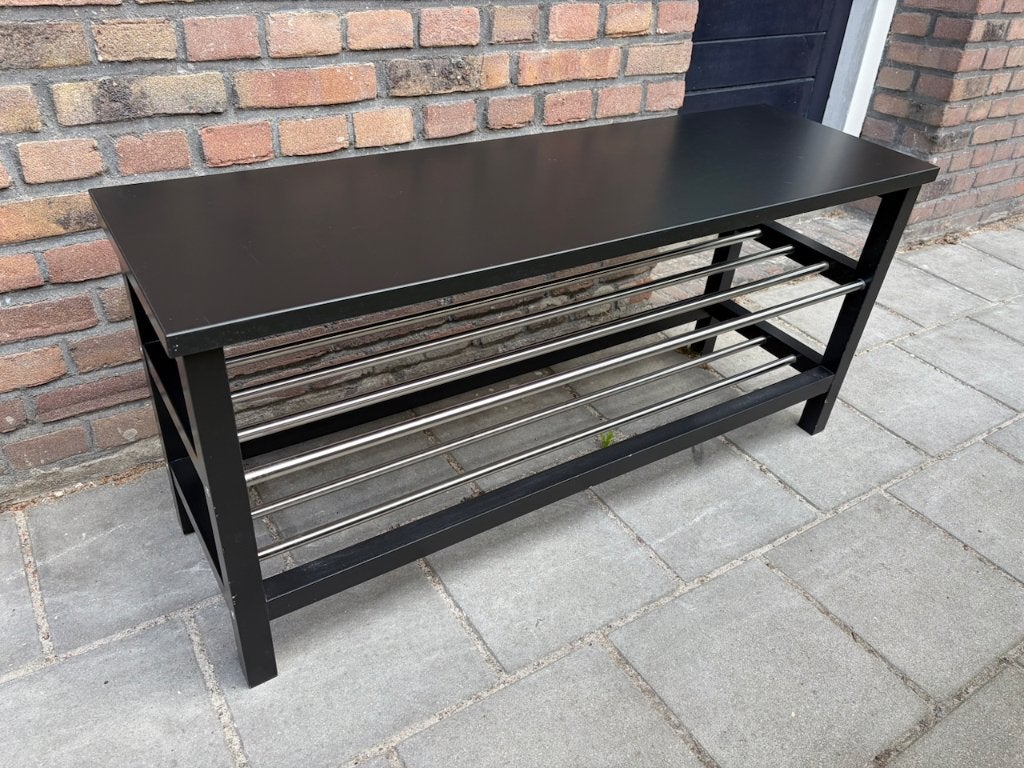 Schoenenrek IKEA TJUSIG, zwart, Ophalen, Gebruikt