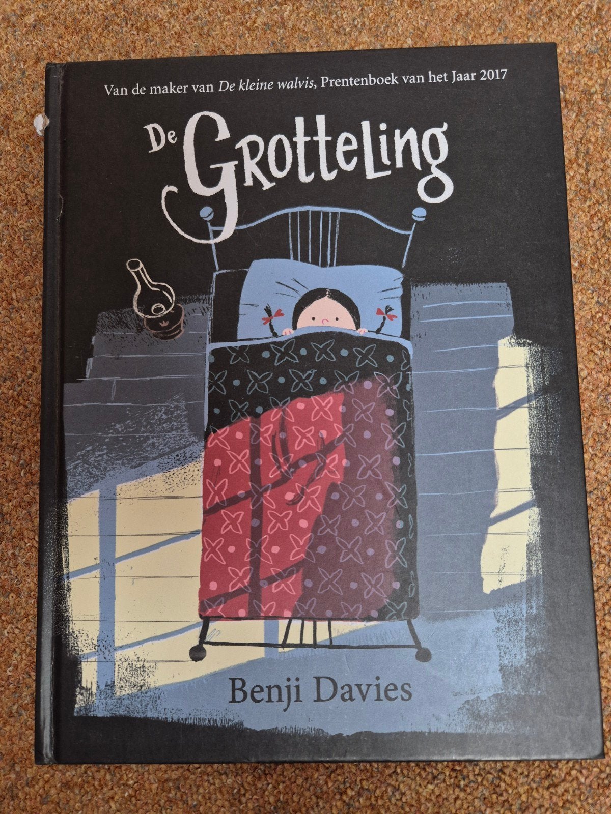 De Grotteling - Benji Davies, Ophalen of Verzenden, Gelezen, Benji Davies, Prentenboek