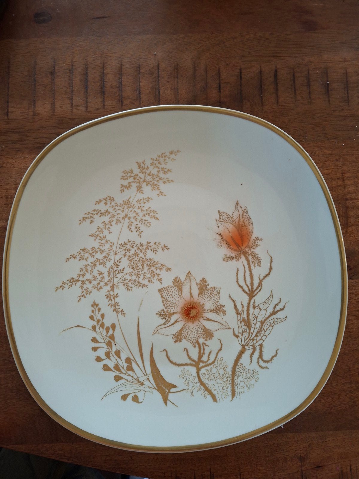 Vintage PMR Jaeger Bavaria porseleinen bord / schaal, Ophalen of Verzenden