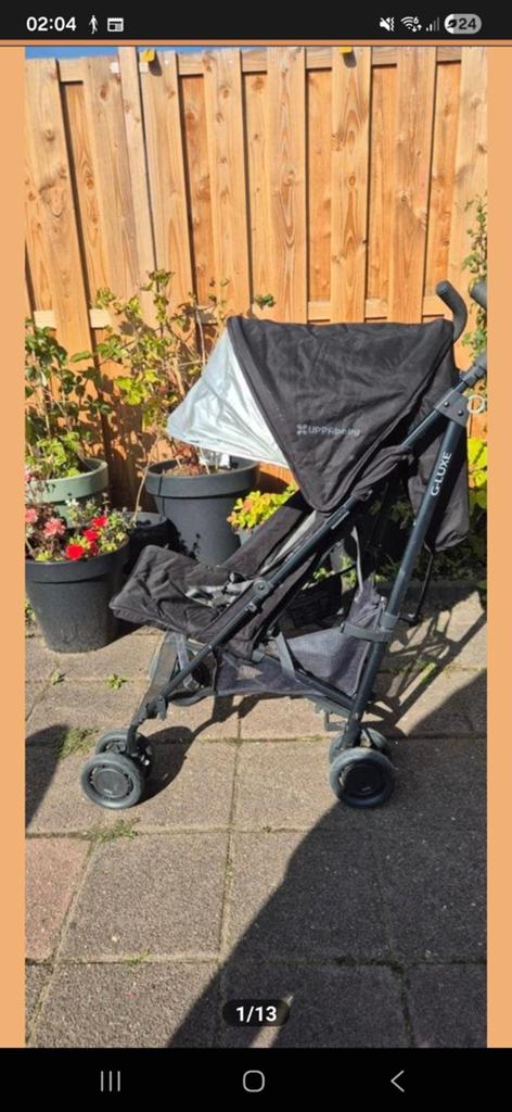 Zo goed als nieuwe UPPAbaby G-Luxe buggy met extra's, Ophalen, Zo goed als nieuw, Overige merken, Verstelbare rugleuning