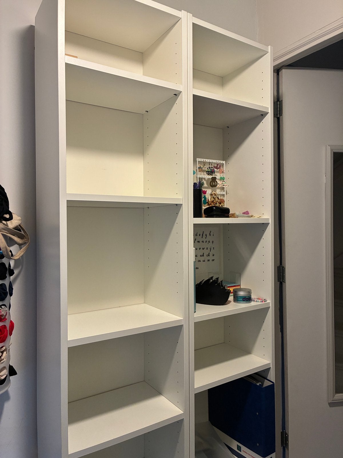 2x ikea billy kast wit, Ophalen, Gebruikt, 200 cm of meer, 50 tot 100 cm