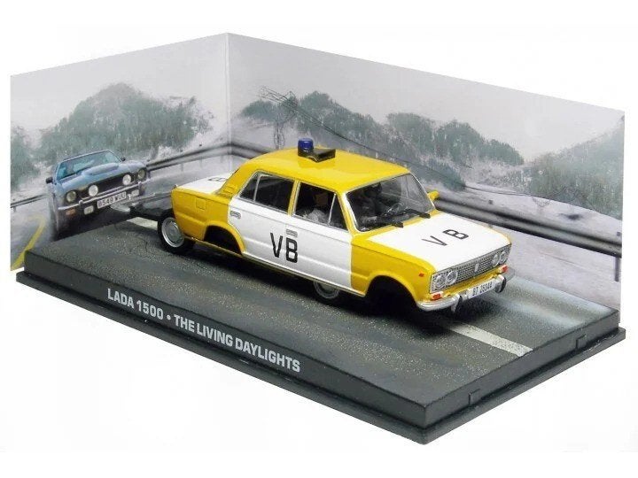 LADA 1500 POLICE CAR JAMES BOND 'THE LIVING DAYLIGHT', Ophalen of Verzenden, Nieuw, Auto, Overige merken