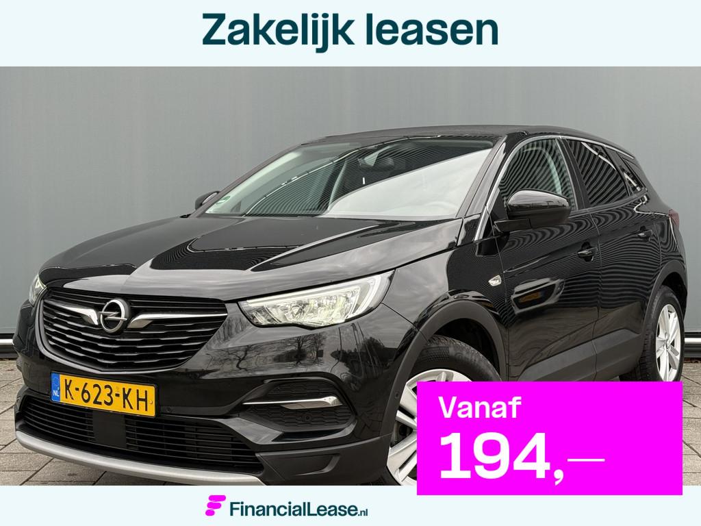 Opel Grandland X BWJ 2021 | 1.2T 131PK Bus Executive | TREKH, Voorwielaandrijving, Gebruikt, 1199 cc, Leder en Stof