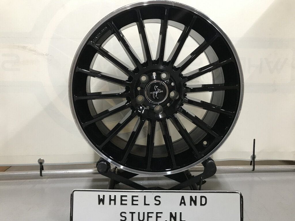 Keskin KT15  velgen 19"inch Mercedes A klasse 5x112, Ophalen, Gebruikt, 19 inch, Banden en Velgen